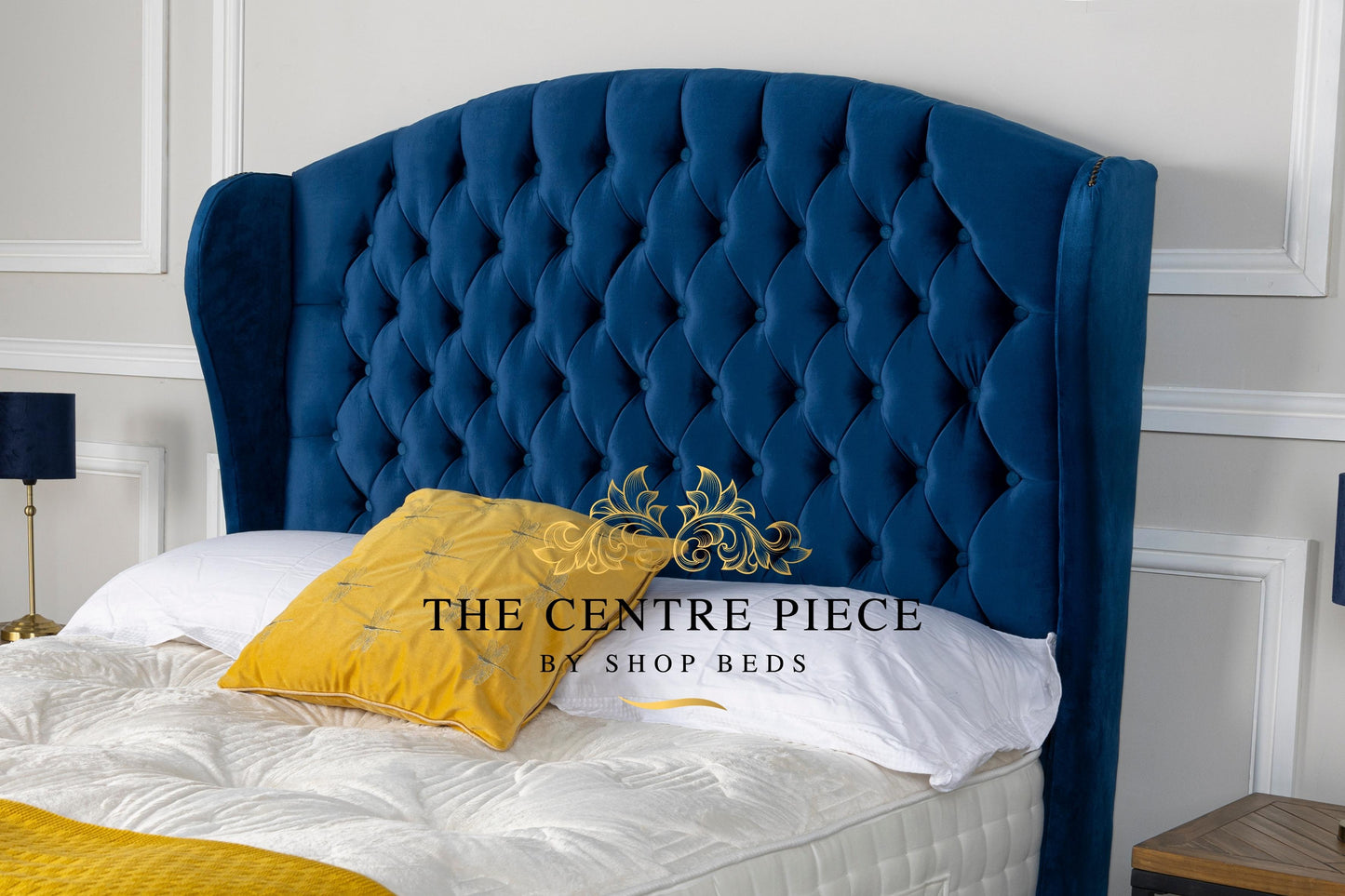 Alpha Butterfly wings Solid Divan Ottoman Bed